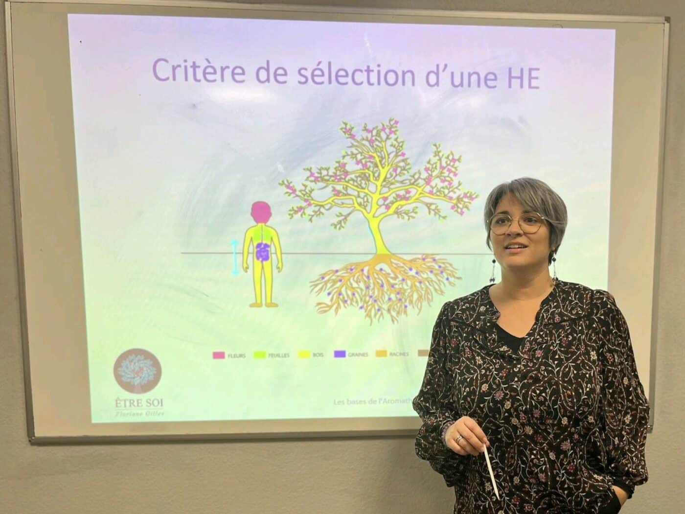 Floriane Gilles, formatrice aroma